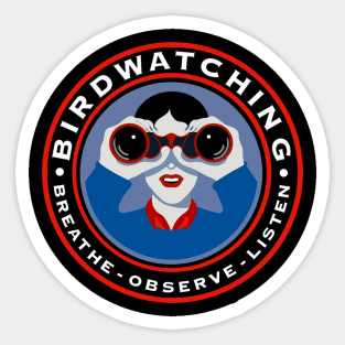 Birdwatching Sticker